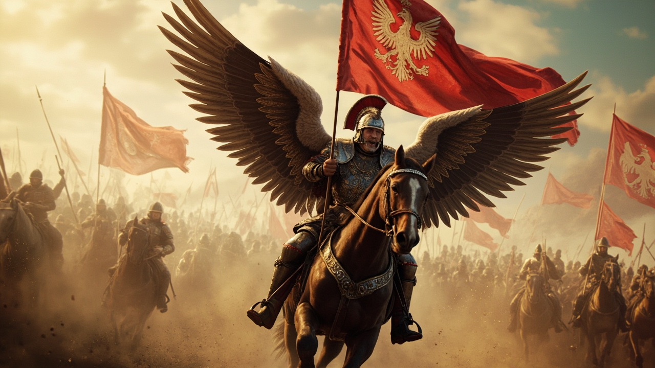KI-Inhalt 'Крылатое Знамя Речи Посполитой' von Autor Zavodov