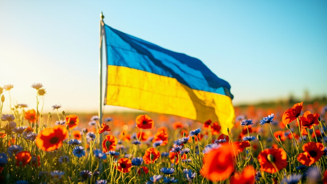 KI-Inhalt 'Цветущая Украина' von Autor Zavodov