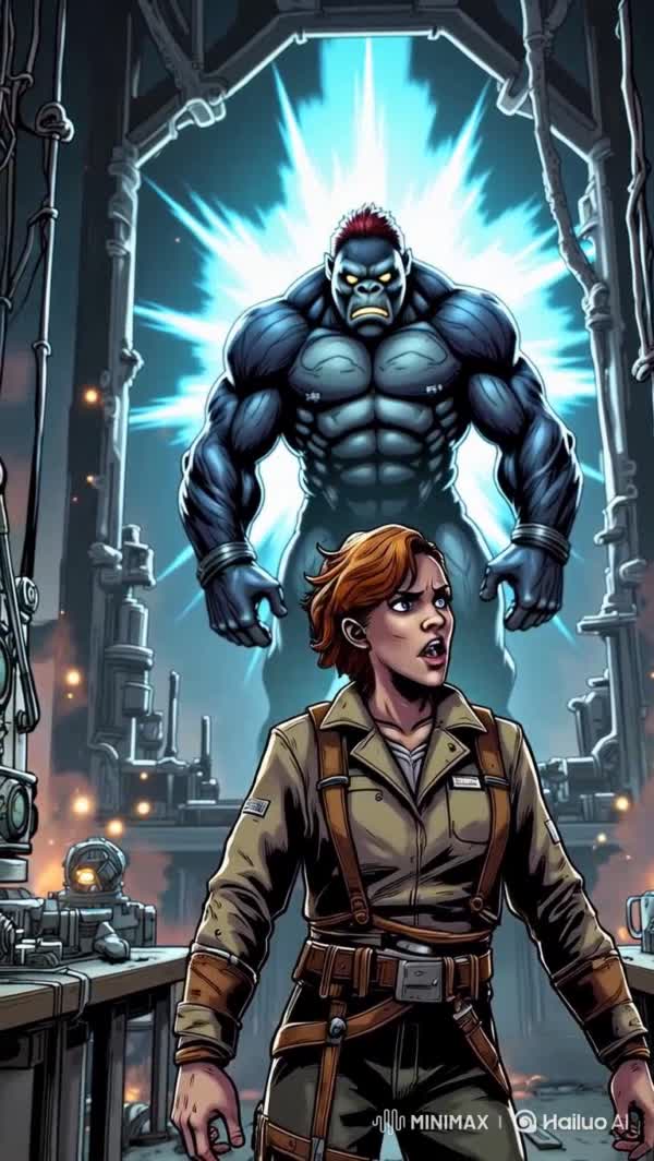 KI-Inhalt 'Конг против Эвелин: Разлом во времени' von Autor Zavodov